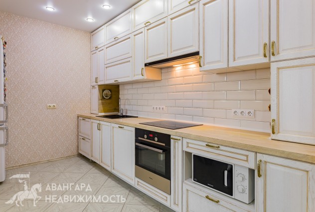 Фото Уютное гнездышко для семьи! 4-комнатная  квартира в каркасно-блочном доме возле метро Грушевка — 7