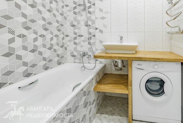 Фото Уютное гнездышко для семьи! 4-комнатная  квартира в каркасно-блочном доме возле метро Грушевка — 29