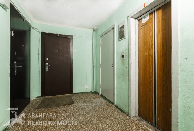 Фото Однокомнатная квартира с кухней 9 м2 и залом 18 м2 в  г. Минске!  — 17