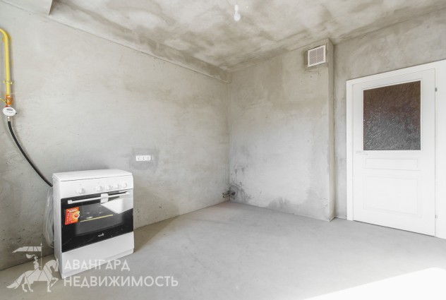 Фото Новая 1-комнатная квартира в Лошице 6, каркасно-блочный дом — 17