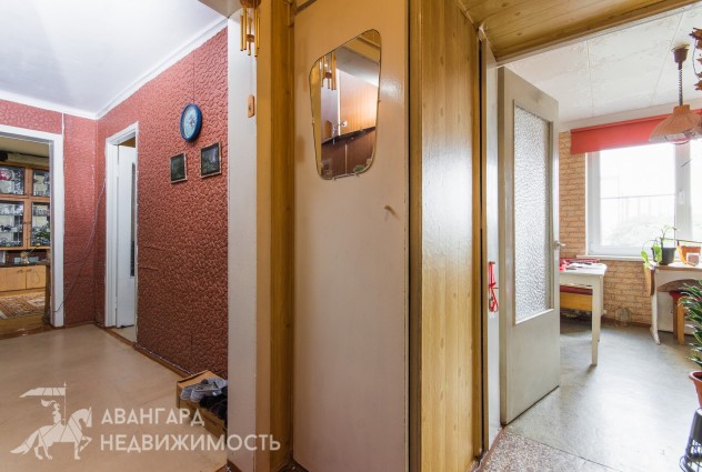 Фото Двухкомнатная квартира с кухней 9,4 м2 и залом 18 м2 в  г. Минске!  — 7