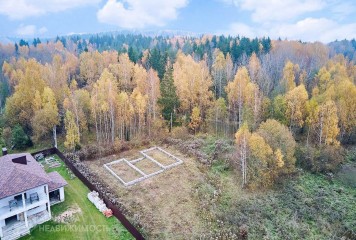 Фотография - Продаётся участок с фундаментом возле леса