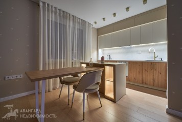 Фотография - Видовая квартира на 22 этаже с новым дизайнерским ремонтом в ЖК D3