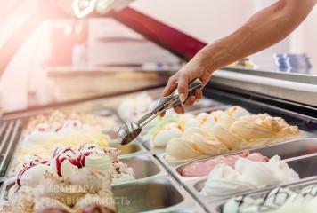 Фотография объекта - Островок мороженого в крупном ТЦ г.Гродно.