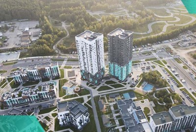 Взгляните на Минск по-новому! Команда "Авангард Недвижимость" снимает микрорайоны города с квадрокоптера