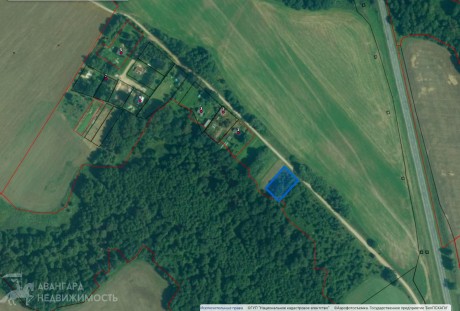 Продажа участка в д. Каменка в 35 км от Минска