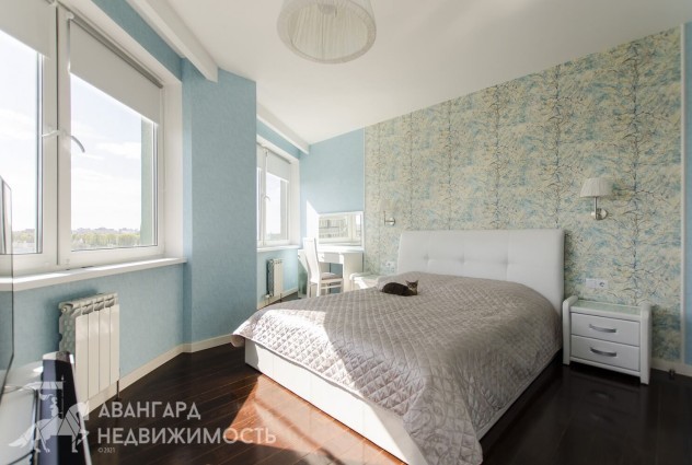 Фото   ЖК Каскад, 2-комнатная квартира с отличным ремонтом и панорамным видом! — 23