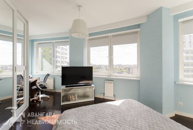Фото   ЖК Каскад, 2-комнатная квартира с отличным ремонтом и панорамным видом! — 27