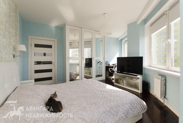 Фото   ЖК Каскад, 2-комнатная квартира с отличным ремонтом и панорамным видом! — 29