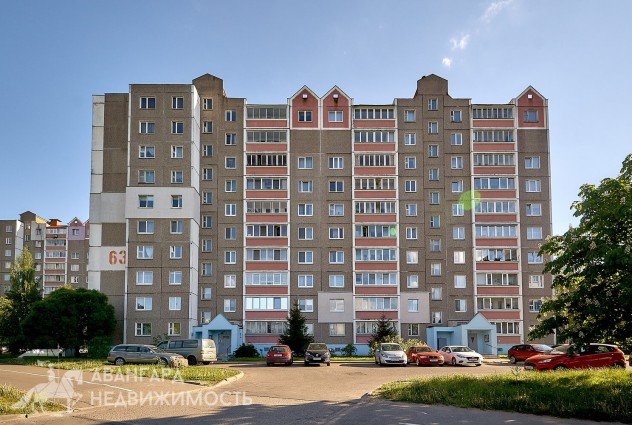 Фото Двухкомнатная квартира по ул. Горецкого, 63 рядом с парком — 33