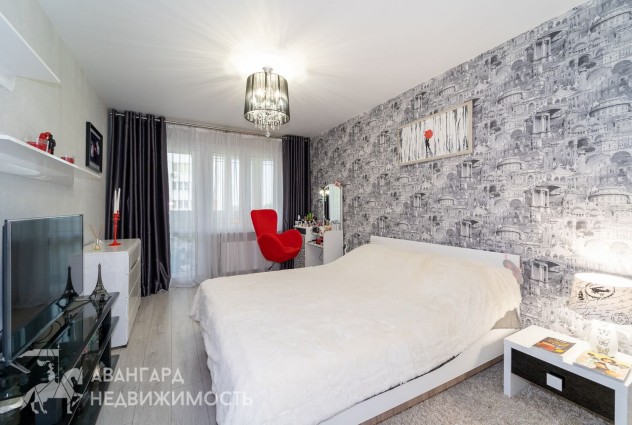 Фото Потрясающая 1 комнатная квартира на улице Космонавтов, дом 12! — 11