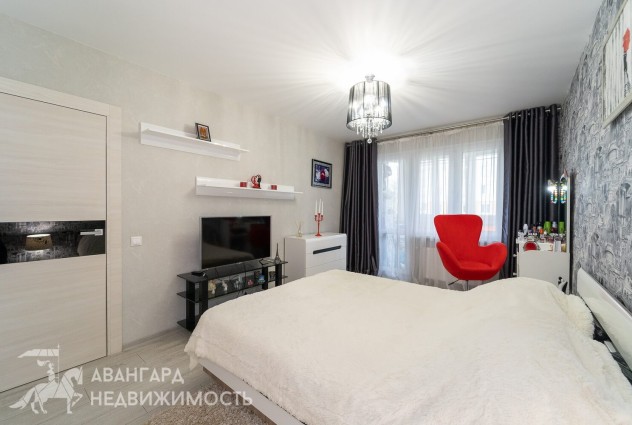 Фото Потрясающая 1 комнатная квартира на улице Космонавтов, дом 12! — 13