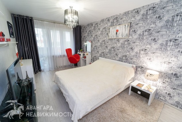 Фото Потрясающая 1 комнатная квартира на улице Космонавтов, дом 12! — 19
