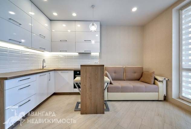 Фото 1-комнатная квартира с отличным ремонтом в ЖК «Минск Мир» — 3