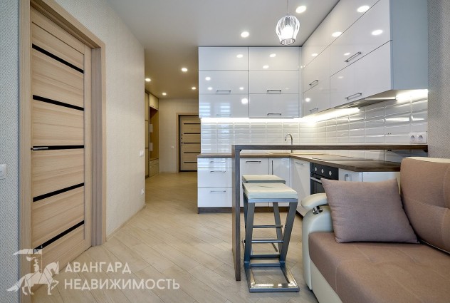 Фото 1-комнатная квартира с отличным ремонтом в ЖК «Минск Мир» — 5