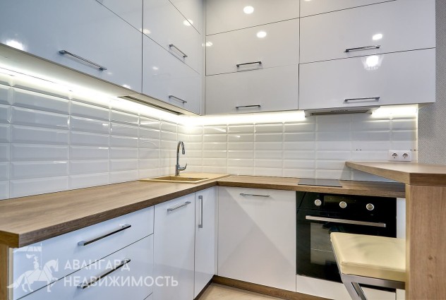 Фото 1-комнатная квартира с отличным ремонтом в ЖК «Минск Мир» — 11