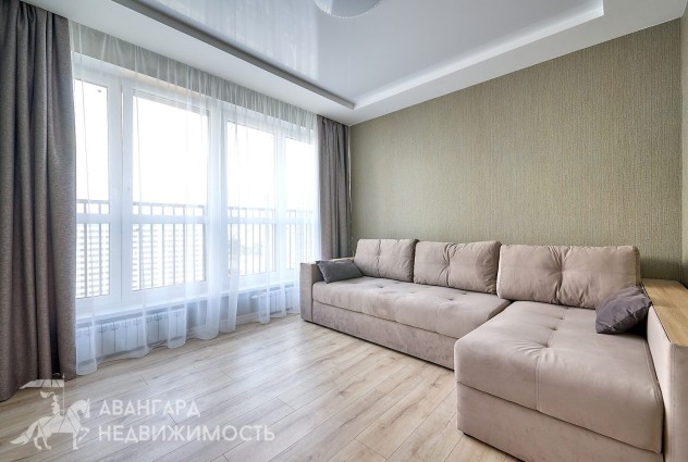 Фото 1-комнатная квартира с отличным ремонтом в ЖК «Минск Мир» — 19