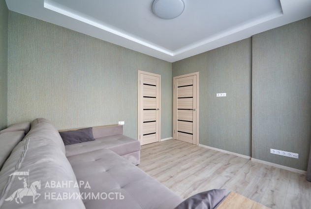 Фото 1-комнатная квартира с отличным ремонтом в ЖК «Минск Мир» — 23
