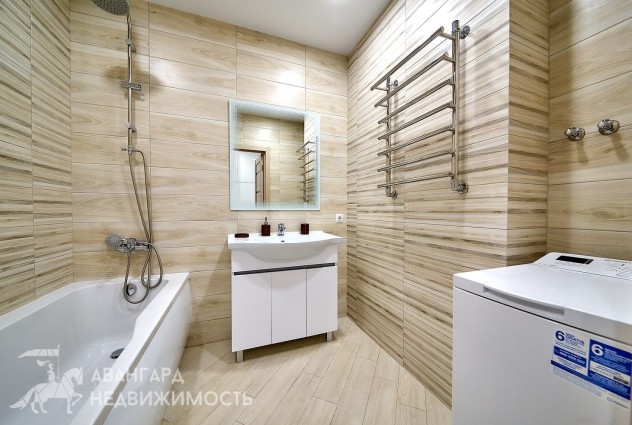 Фото 1-комнатная квартира с отличным ремонтом в ЖК «Минск Мир» — 37