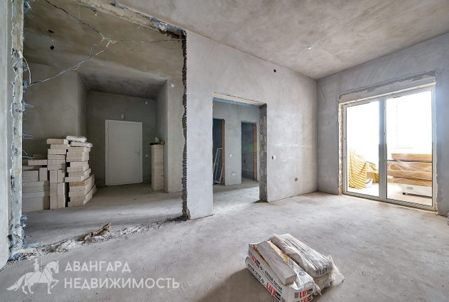 Фото Замечательная квартира в Лебяжьем с частичным ремонтом. — 15