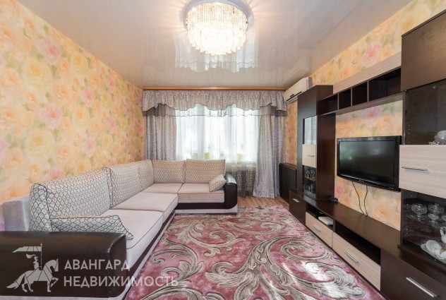 Фото 2-комнатная квартира 50.75 м2 с ремонтом в доме по ул. Одоевского 103 — 5
