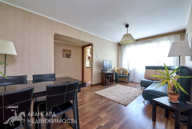 Фото Уютная 3-комнатная квартира рядом с Полоцким парком, ул. Седых 32  — 19