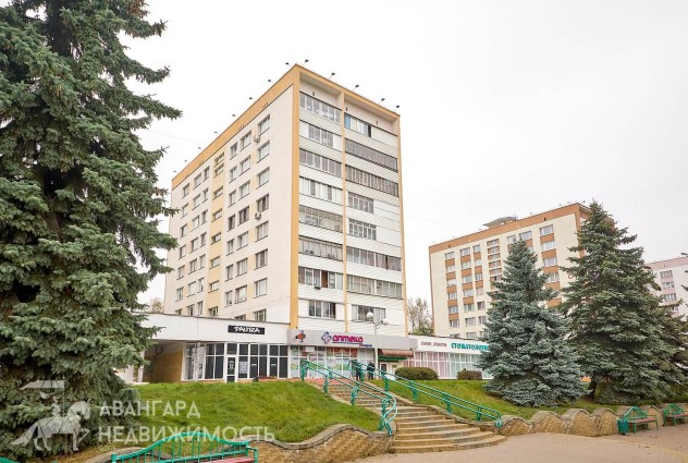 Фото «Перемещайтесь туда, где жизнь лучше». 2-к квартира по ул. Притыцкого 10. Комнаты раздельные. — 2