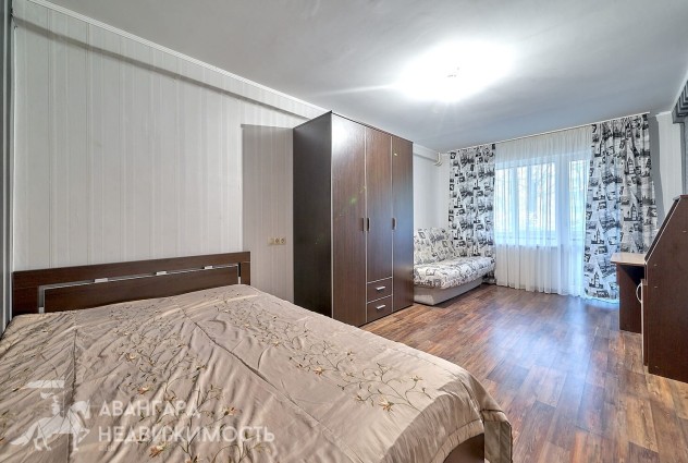 Фото 1 к. Квартира на Асаналиева 10 с мебелью и кухней 8,4 м2.  — 17