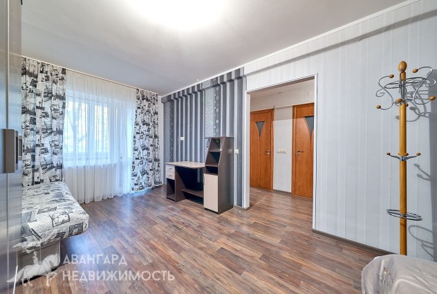 Фото 1 к. Квартира на Асаналиева 10 с мебелью и кухней 8,4 м2.  — 19