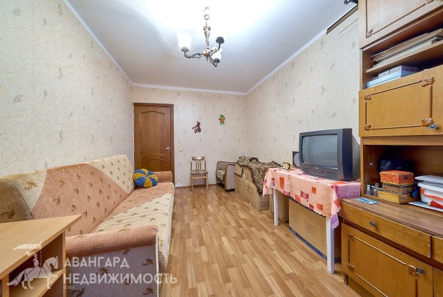 Фото 3-к квартира улучшенной планировки в кирпичном доме в экологичном районе Боровляны, аг. Лесной 34. — 19