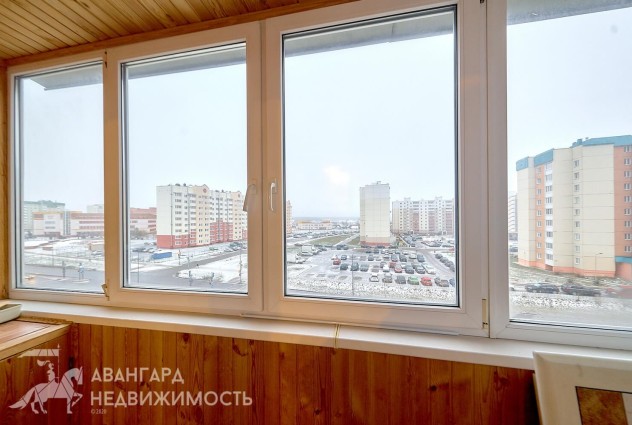 Фото 3-к квартира улучшенной планировки в кирпичном доме в экологичном районе Боровляны, аг. Лесной 34. — 33
