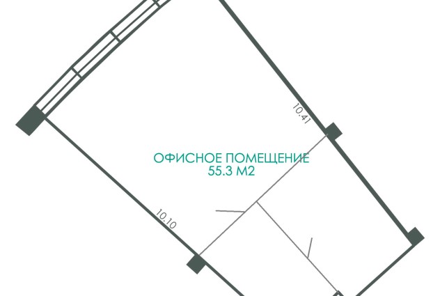 Фото Комфортабельный офис 55,3 м² в БЦ «Покровский» — 19