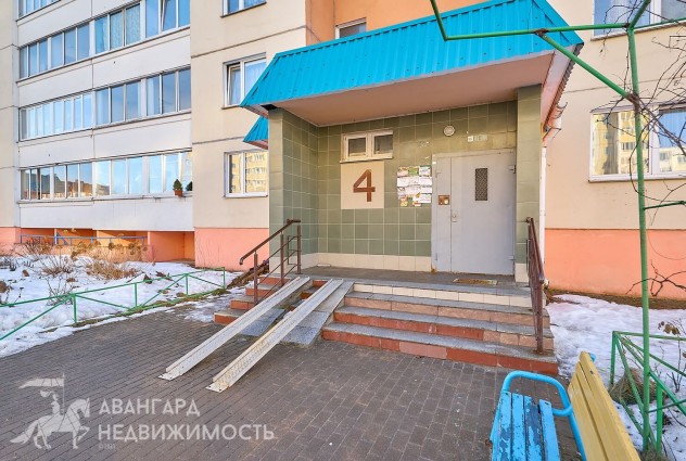 Фото Просторная 1-комнатная квартира в Боровлянах с ремонтом! — 35