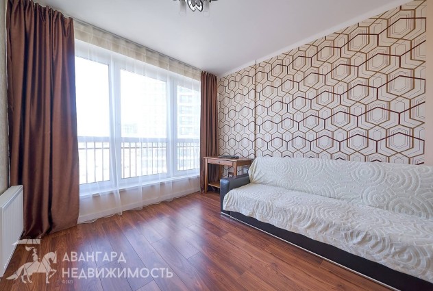 Фото Солнечная 2х комнатная квартира с ремонтом в ЖК Минск-Мир.  — 15