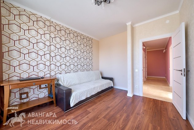 Фото Солнечная 2х комнатная квартира с ремонтом в ЖК Минск-Мир.  — 17