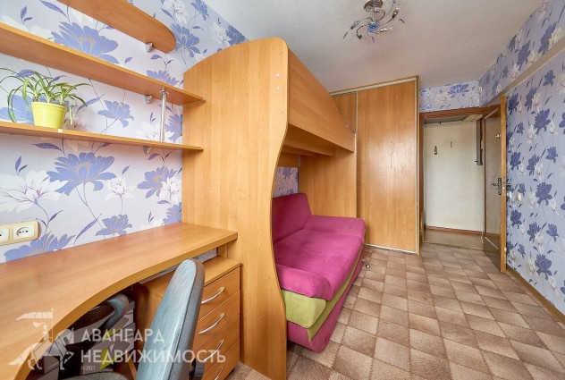 Фото 3-комнатная квартира с раздельными комнатами, пр-т Пyшкина 64 — 15