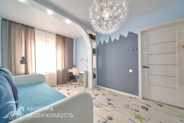 Фото 2-комнатная квартира с ремонтом в Боровлянах — 35
