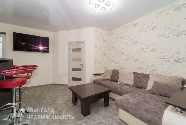 Фото 4х комнатная квартира с ремонтом. Современный дом 2016 года. Проспект Дзержинского 127. — 13