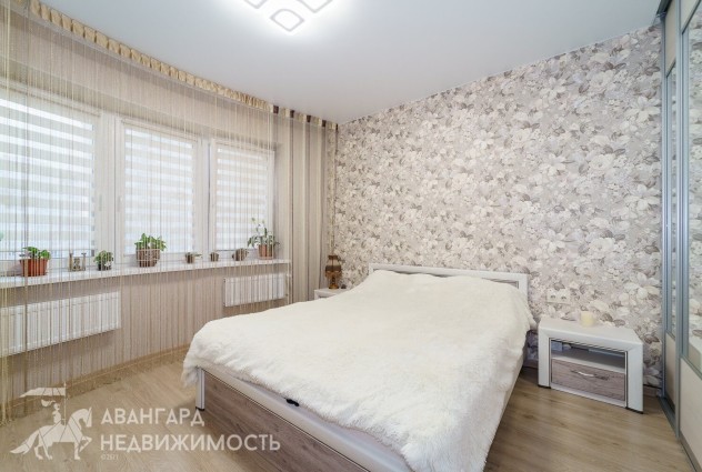 Фото 4х комнатная квартира с ремонтом. Современный дом 2016 года. Проспект Дзержинского 127. — 17
