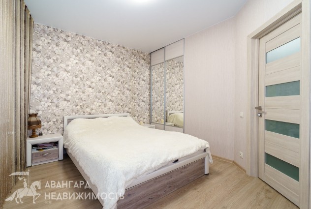 Фото 4х комнатная квартира с ремонтом. Современный дом 2016 года. Проспект Дзержинского 127. — 21