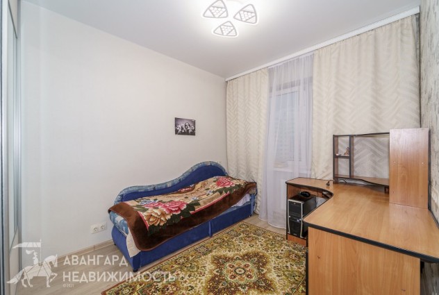 Фото 4х комнатная квартира с ремонтом. Современный дом 2016 года. Проспект Дзержинского 127. — 43