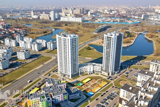 Фото Видовая квартира. Дизайнерский ремонт. ЖК «Маяк Минска». Дом «Гоген»! — 38