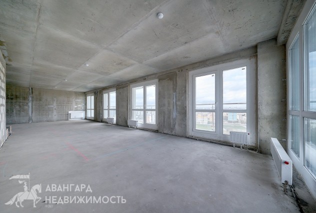Фото Любите захватывающие виды? Тогда это для вас! 92 м2 на 24-ом этаже в доме квартала «Эмиратс» комплекса Минск Мир. — 13