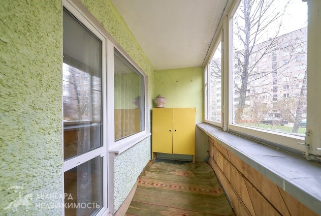 Фото 2-комнатная квартира в самом зеленом микрорайоне города — 17