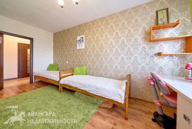Фото 3-комнатная квартира для большой семьи в доме 2014 г.п., ул. Аэродромная, 36 — 5