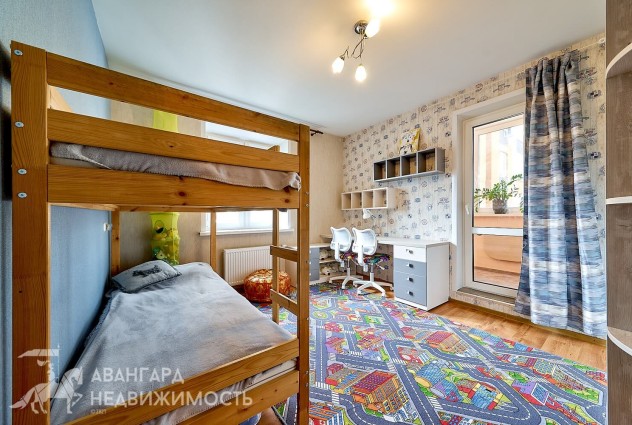 Фото 3-комнатная квартира для большой семьи в доме 2014 г.п., ул. Аэродромная, 36 — 9