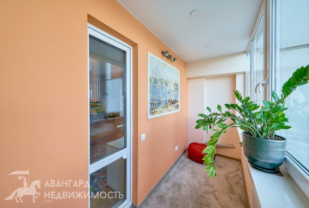Фото 3-комнатная квартира для большой семьи в доме 2014 г.п., ул. Аэродромная, 36 — 15