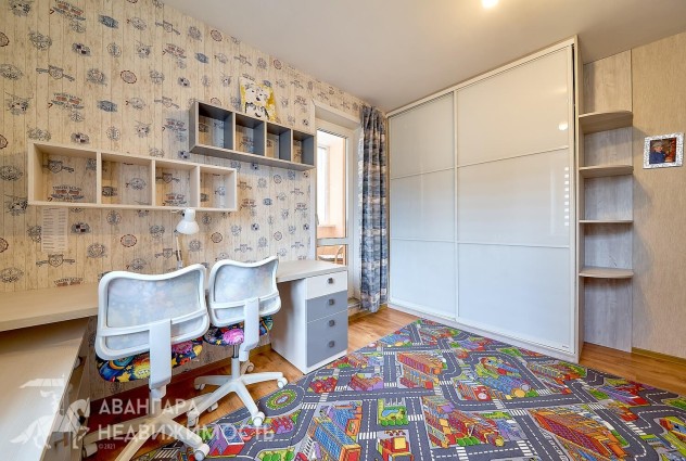 Фото 3-комнатная квартира для большой семьи в доме 2014 г.п., ул. Аэродромная, 36 — 19