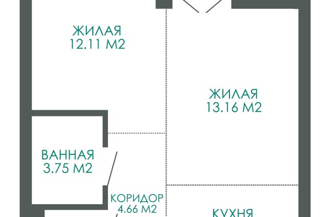 Фото Купить 2-комнатную квартиру в новостройке Минске в Minsk World — 25