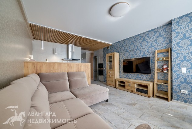 Фото 3-комнатная квартира с ремонтом в Лебяжьем  — 3